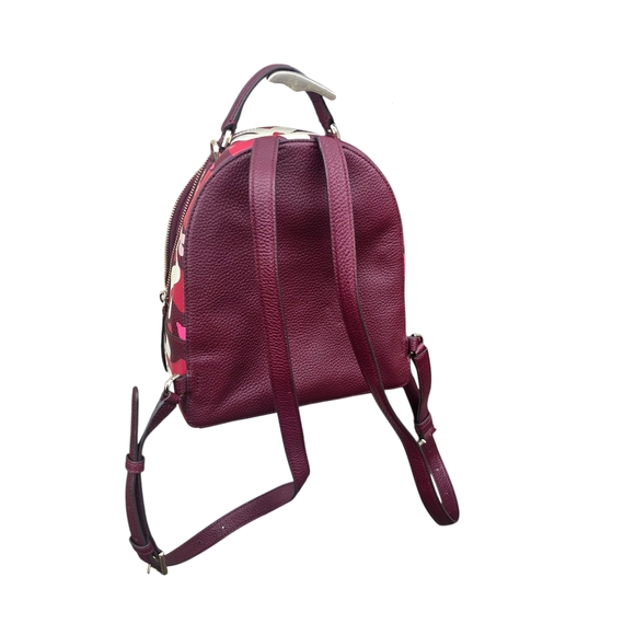 Kate Spade Jackson Forest Pink and White Floral Backpack main image 5